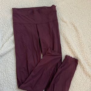 Ruffle top leggings